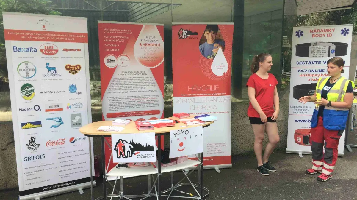 Doporučení záchranářům pro ošetření urgentních stavů u lidí s krvácivým onemocněním