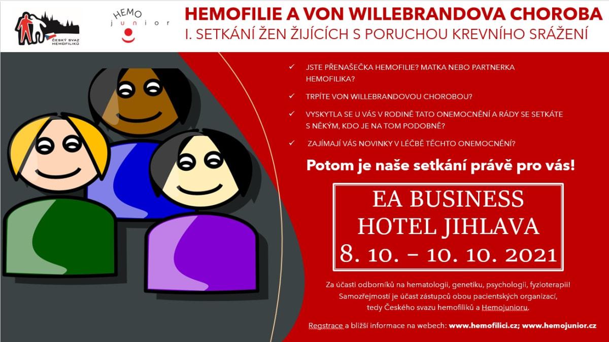 Hemofilie a Von Willebrandova choroba z pohledu žen